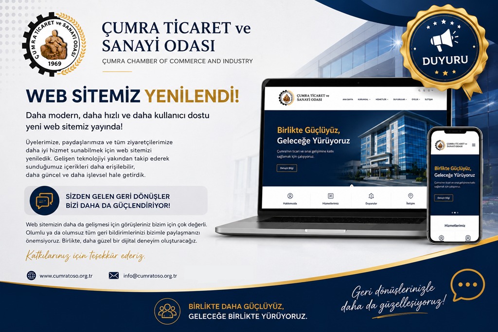 Web Sitemiz Yenilendi!
