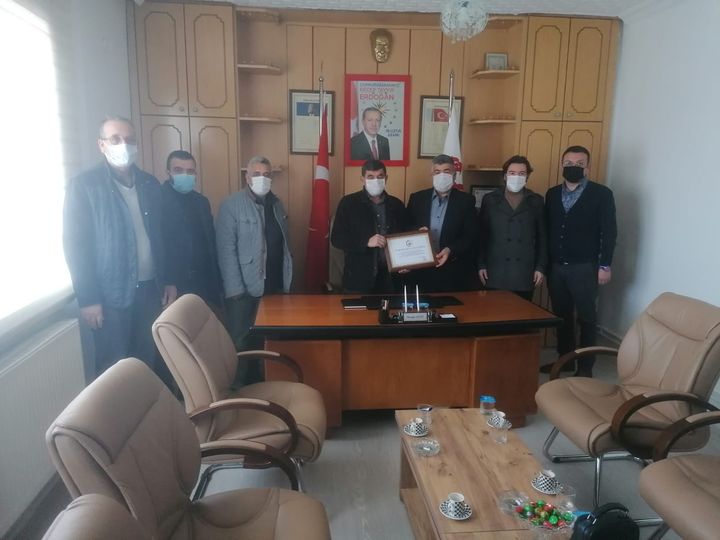 ÇUMRA TİCARET VE SANAYİ ODASINDAN ÇUMRA ESNAF VE SANATKARLAR ODASINA ZİYARET.