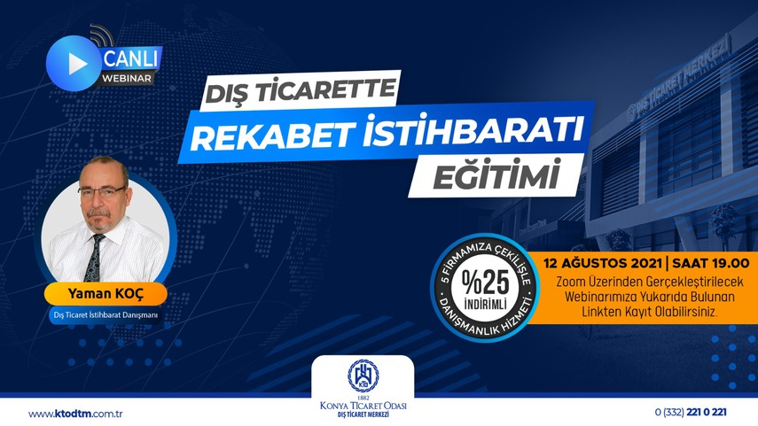 İHRACATTA REKABET İSTİHBARATI EĞİTİMİ