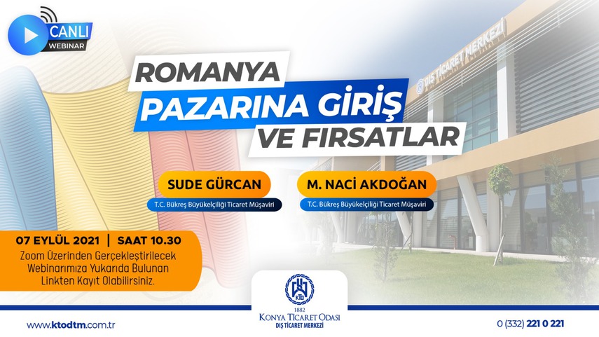 ROMANYA - PAZARA GİRİŞ VE FIRSATLAR WEBİNARI