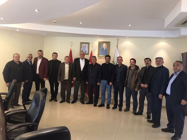 Pankobirlik Genel Başkanı RAMAZAN ERKOYUNCU 'ya Ziyaret