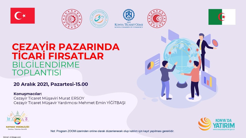 CEZAYİR PAZARINDA TİCARİ FIRSATLA WEBİNARI