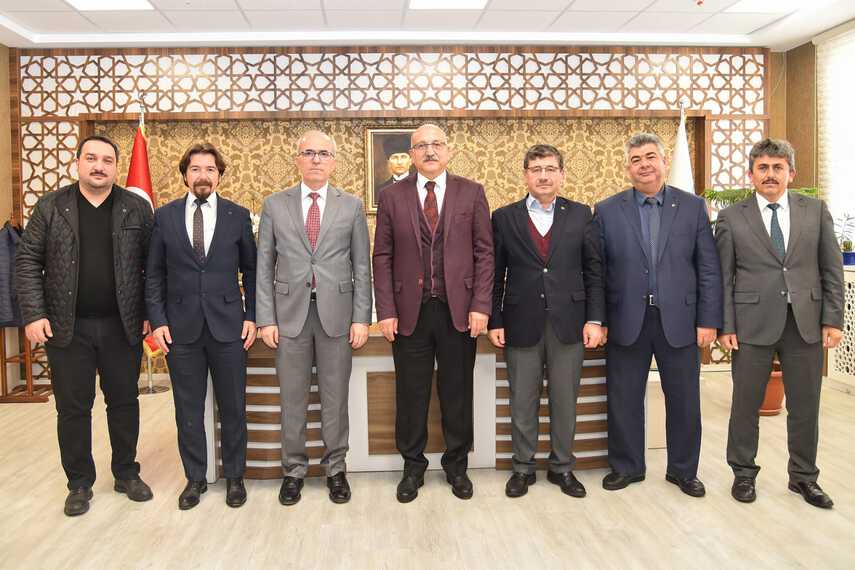 Konya İl Milli Eğitim Müdürümüz Seyit Ali Büyük’e Ziyaret