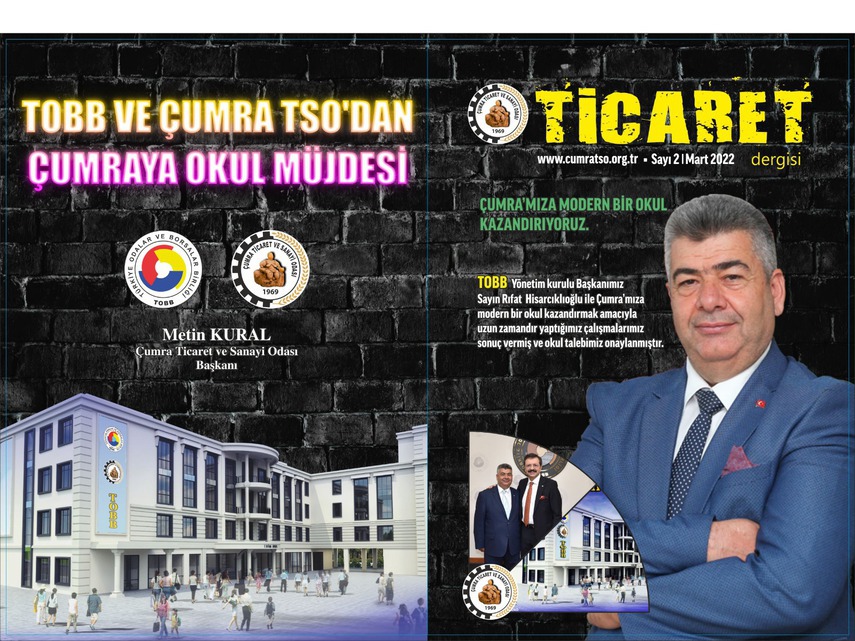 ' TİCARET DERGİSİ' YENİ SAYISI ÇIKTI
