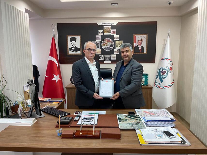 Çumra OSB nin 350 adet yeni sanayi parsellerinin tapuları teslim alındı.
