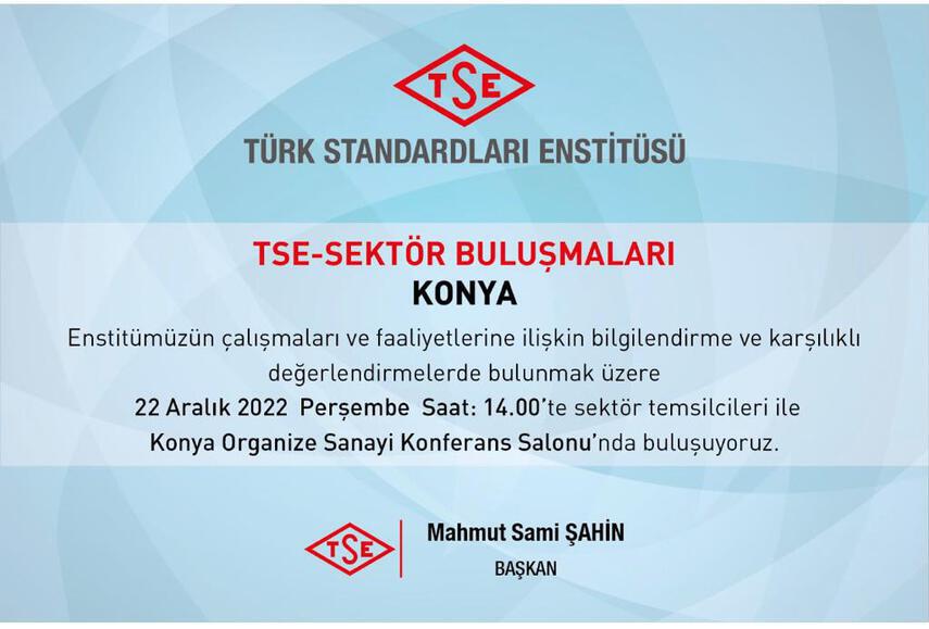 TSE Sektör Buluşmaları