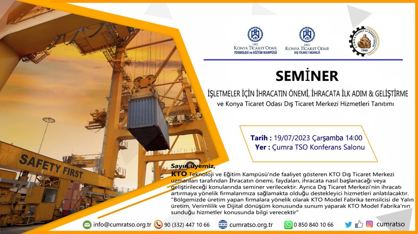 İŞLETMELER İÇİN İHRACATIN ÖNEMİ, İHRACATA İLK ADIM & GELİŞTİRME