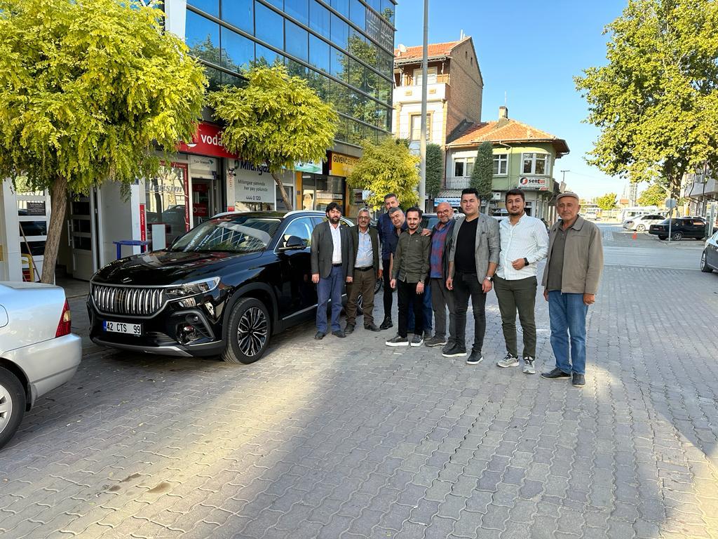 TOGG Çumra Ticaret ve Sanayi Odasına çok yakıştı.