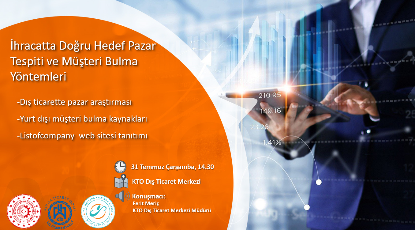 “İHRACATTA DOĞRU HEDEF PAZAR TESPİTİ VE MÜŞTERİ BULMA YÖNTEMLERİ” SEMİNERİ