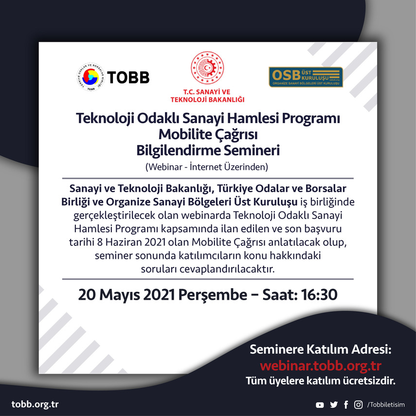 Teknoloji Odaklı Sanayi Hamlesi Programı